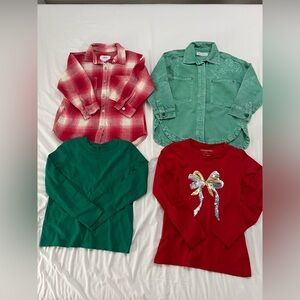 Zara & Crewcuts Girls Top Bundle | Sizes 7-8 .